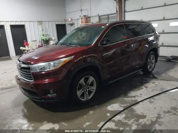 5TDDCRFH3GS015190 2016 TOYOTA HIGHLANDER - Image 2