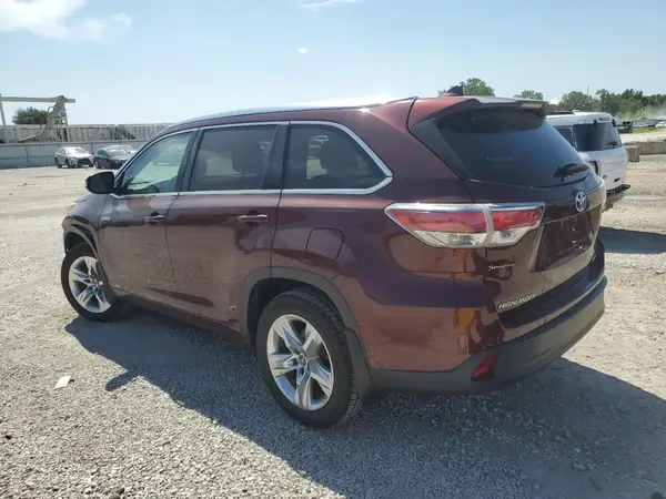 5TDDCRFH7GS018612 2016 TOYOTA HIGHLANDER - Image 2