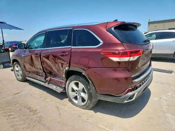 5TDDGRFH1KS075448 2019 TOYOTA HIGHLANDER - Image 2