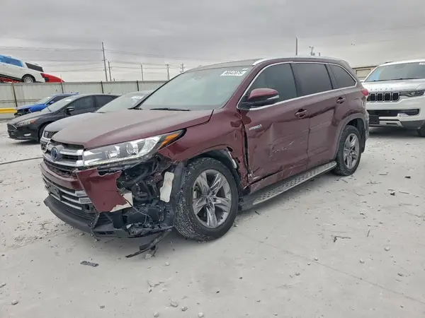 5TDDGRFH3KS055377 2019 TOYOTA HIGHLANDER - Image 1