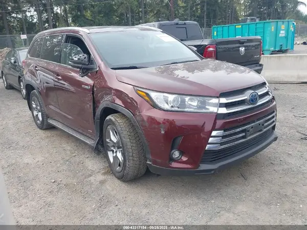 5TDDGRFH4KS061379 2019 TOYOTA HIGHLANDER - Image 1