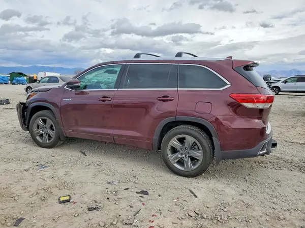 5TDDGRFH5KS072357 2019 TOYOTA HIGHLANDER - Image 2