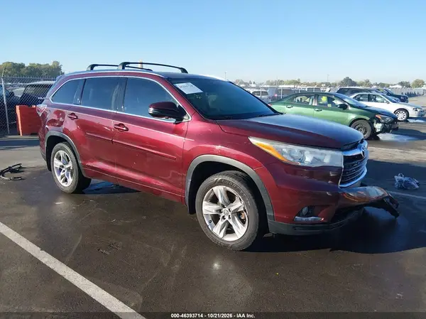 5TDDKRFH6GS335140 2016 TOYOTA HIGHLANDER - Image 1