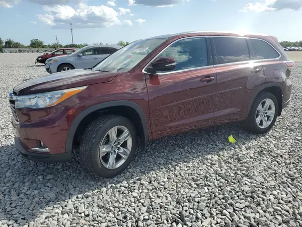 5TDDKRFH9GS234643 2016 TOYOTA HIGHLANDER - Image 1