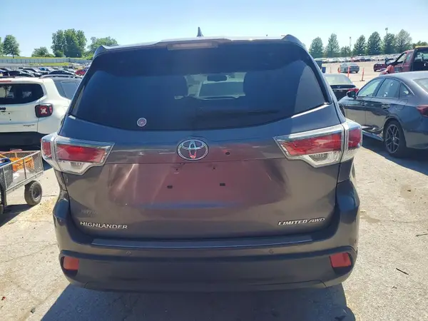 2016 TOYOTA HIGHLANDER COPART lot 52945296 auction photo 6