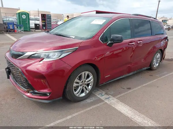 5TDDSKFC6MS034651 2021 TOYOTA SIENNA - Image 2