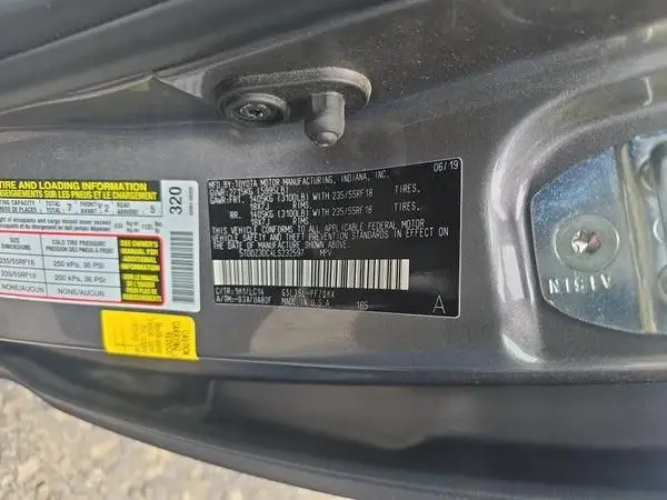 5TDDZ3DC4LS232597 2020 TOYOTA SIENNA - Image 8