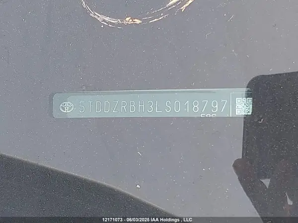 5TDDZRBH3LS018797 2020 TOYOTA HIGHLANDER - Image 8