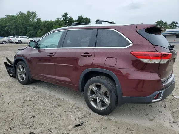 5TDDZRFH1JS827805 2018 TOYOTA HIGHLANDER - Image 2
