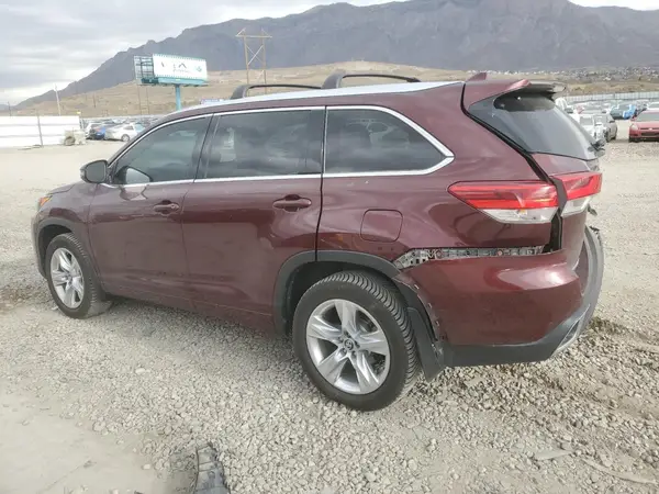 5TDDZRFH2HS431182 2017 TOYOTA HIGHLANDER - Image 2