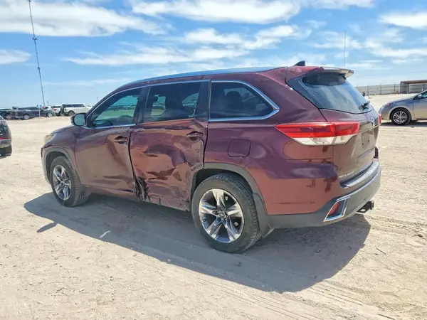 5TDDZRFH2HS481368 2017 TOYOTA HIGHLANDER - Image 2