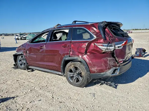 5TDDZRFH5HS382897 2017 TOYOTA HIGHLANDER - Image 2
