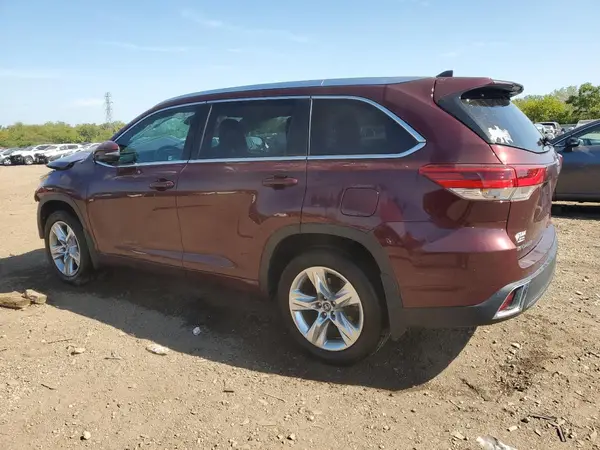 5TDDZRFH5JS499126 2018 TOYOTA HIGHLANDER - Image 2