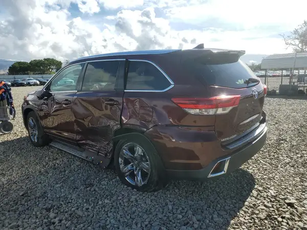 5TDDZRFH6HS432559 2017 TOYOTA HIGHLANDER - Image 2