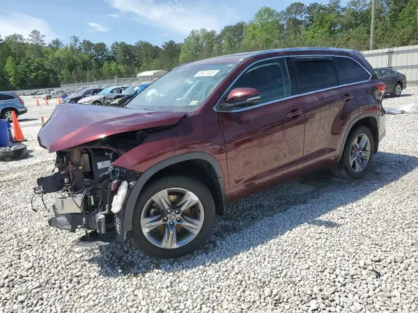 5TDDZRFH8JS858842 2018 TOYOTA HIGHLANDER - Image 1