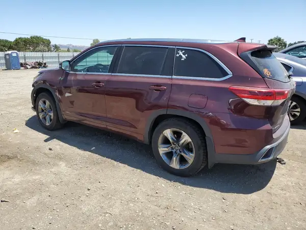5TDDZRFH8JS907456 2018 TOYOTA HIGHLANDER - Image 2