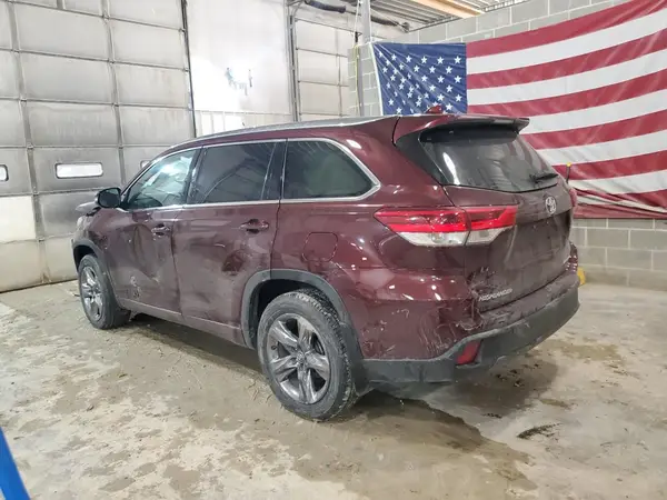 5TDDZRFH8KS724494 2019 TOYOTA HIGHLANDER - Image 2