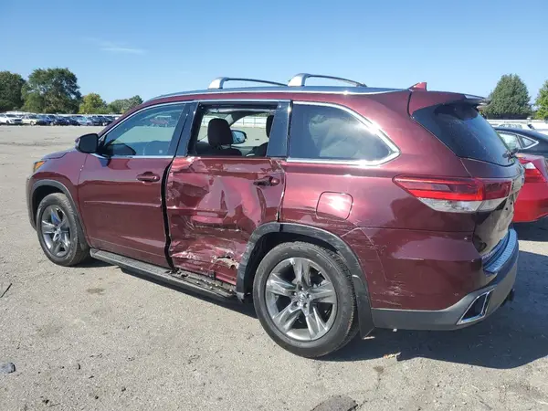5TDDZRFH8KS917521 2019 TOYOTA HIGHLANDER - Image 2