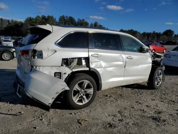 2019 TOYOTA HIGHLANDER COPART lot 87436404 auction photo 3