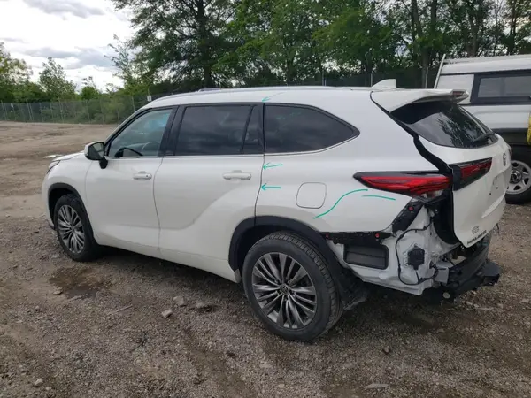5TDFZRBH0MS128362 2021 TOYOTA HIGHLANDER - Image 2
