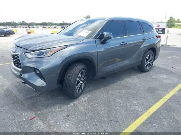 5TDGZRAH1MS537122 2021 TOYOTA HIGHLANDER - Image 2