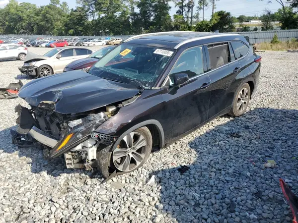 5TDGZRAH6NS132648 2022 TOYOTA HIGHLANDER - Image 1
