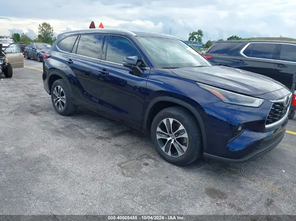 5TDGZRAH8MS058616 2021 TOYOTA HIGHLANDER - Image 1