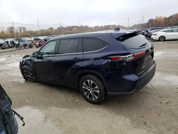 5TDGZRAH8MS520995 2021 TOYOTA HIGHLANDER - Image 2