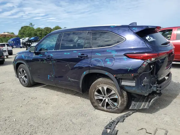 5TDGZRBH5MS537994 2021 TOYOTA HIGHLANDER - Image 2