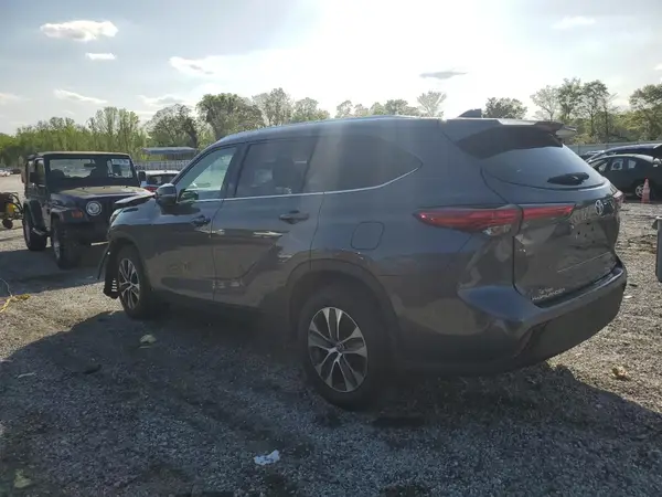 5TDGZRBH6MS146742 2021 TOYOTA HIGHLANDER - Image 2
