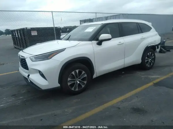 5TDHZRAH3MS071522 2021 TOYOTA HIGHLANDER - Image 2