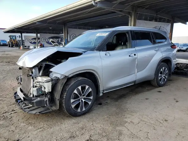 5TDHZRBH2MS555177 2021 TOYOTA HIGHLANDER - Image 1