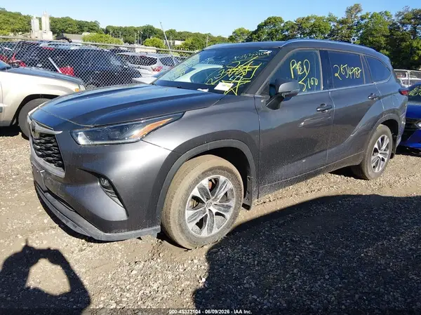 5TDHZRBHXMS528700 2021 TOYOTA HIGHLANDER - Image 2