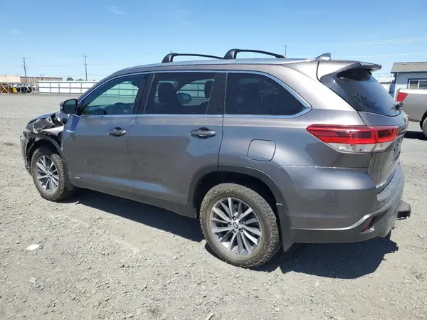 5TDJGRFH0KS066856 2019 TOYOTA HIGHLANDER - Image 2