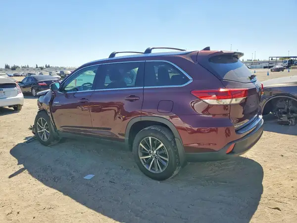 5TDJGRFH9KS074812 2019 TOYOTA HIGHLANDER - Image 2