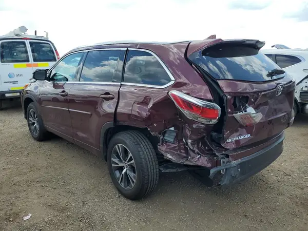5TDJKRFH1GS271611 2016 TOYOTA HIGHLANDER - Image 2