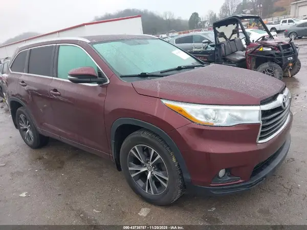 5TDJKRFH1GS308995 2016 TOYOTA HIGHLANDER - Image 1