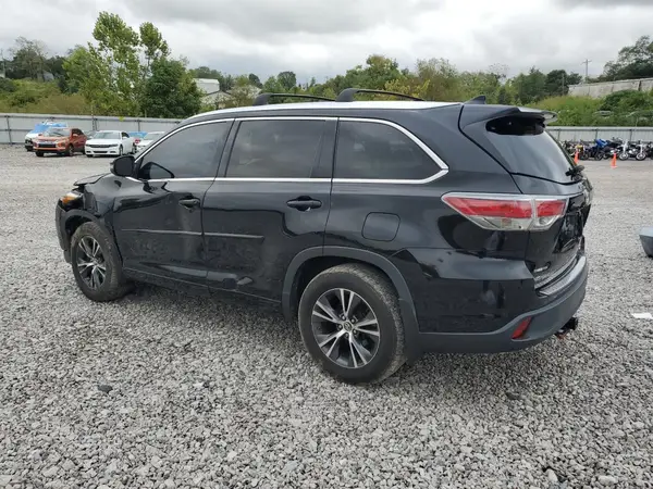 5TDJKRFH1GS355444 2016 TOYOTA HIGHLANDER - Image 2