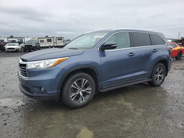 5TDJKRFH2GS338068 2016 TOYOTA HIGHLANDER - Image 1