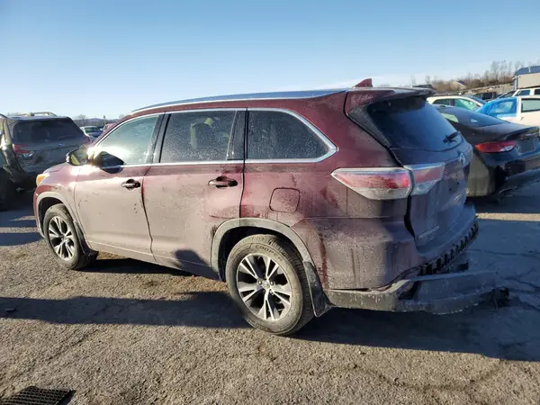 5TDJKRFH3GS229392 2016 TOYOTA HIGHLANDER - Image 2