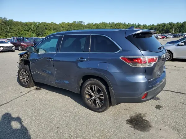 5TDJKRFH3GS291634 2016 TOYOTA HIGHLANDER - Image 2