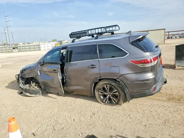 5TDJKRFH3GS301482 2016 TOYOTA HIGHLANDER - Image 2