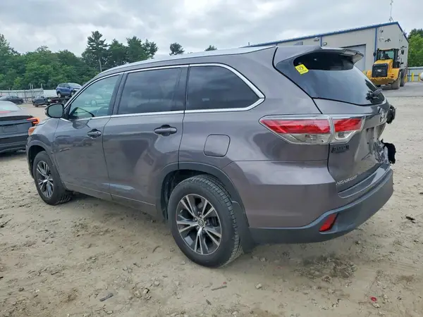 5TDJKRFH3GS326186 2016 TOYOTA HIGHLANDER - Image 2