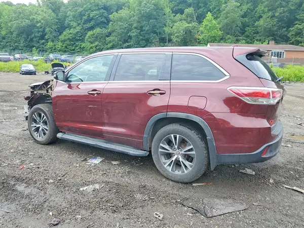 5TDJKRFH4GS253779 2016 TOYOTA HIGHLANDER - Image 2