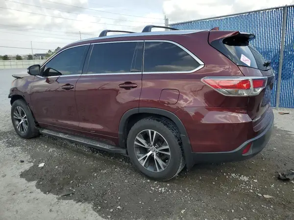 5TDJKRFH4GS274146 2016 TOYOTA HIGHLANDER - Image 2
