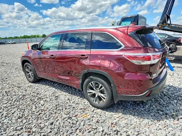 5TDJKRFH4GS335155 2016 TOYOTA HIGHLANDER - Image 2