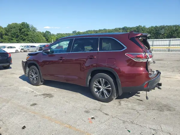 5TDJKRFH5GS340039 2016 TOYOTA HIGHLANDER - Image 2