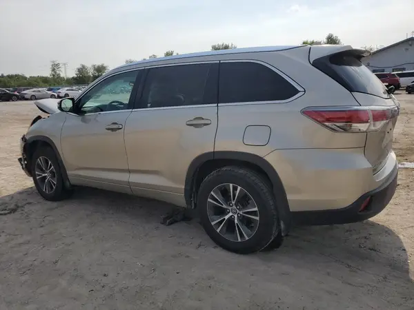 5TDJKRFH5GS505149 2016 TOYOTA HIGHLANDER - Image 2