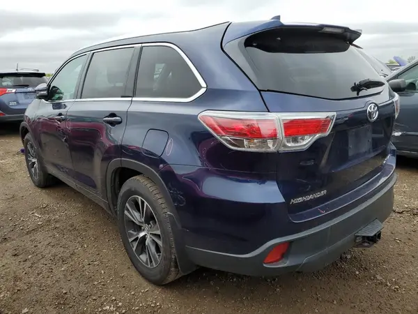 5TDJKRFH6GS246705 2016 TOYOTA HIGHLANDER - Image 2