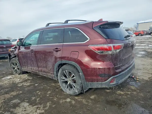 5TDJKRFH6GS259177 2016 TOYOTA HIGHLANDER - Image 2